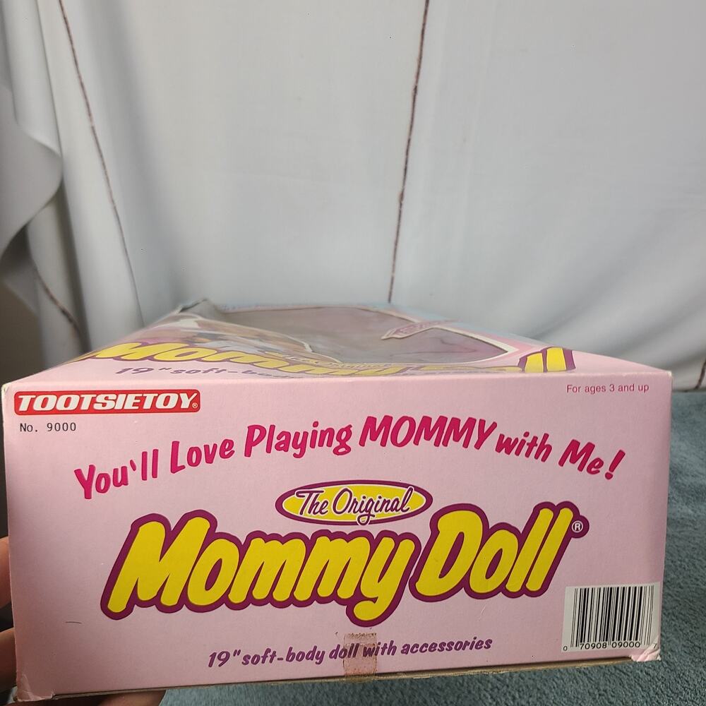 Vintage 1990 The‎ Original Mommy Doll 19" Blonde Hair With Baby Tootsie Toys - Picture 14 of 16